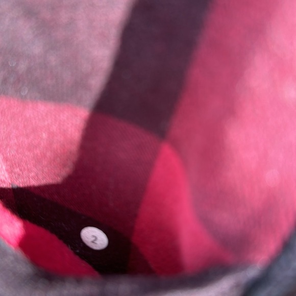 Lululemon Scuba Hoodie II
Mini Camp Check Printed Heathered Cranberry Black 2 - Picture 11 of 16